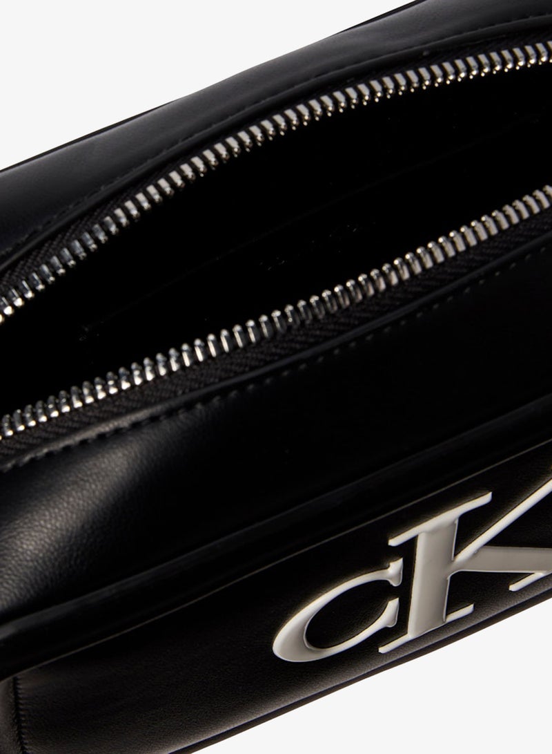 CALVIN KLEIN Contrast Monogram Crossbody Camera Bag - Image 3